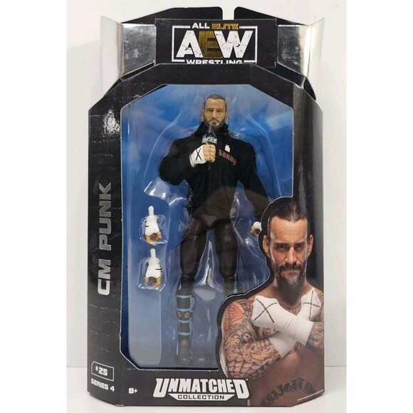 All Elite Wrestling Other - CM Punk All Elite Wrestling AEW 7" Action Figure, Unmatched Series 4 #25